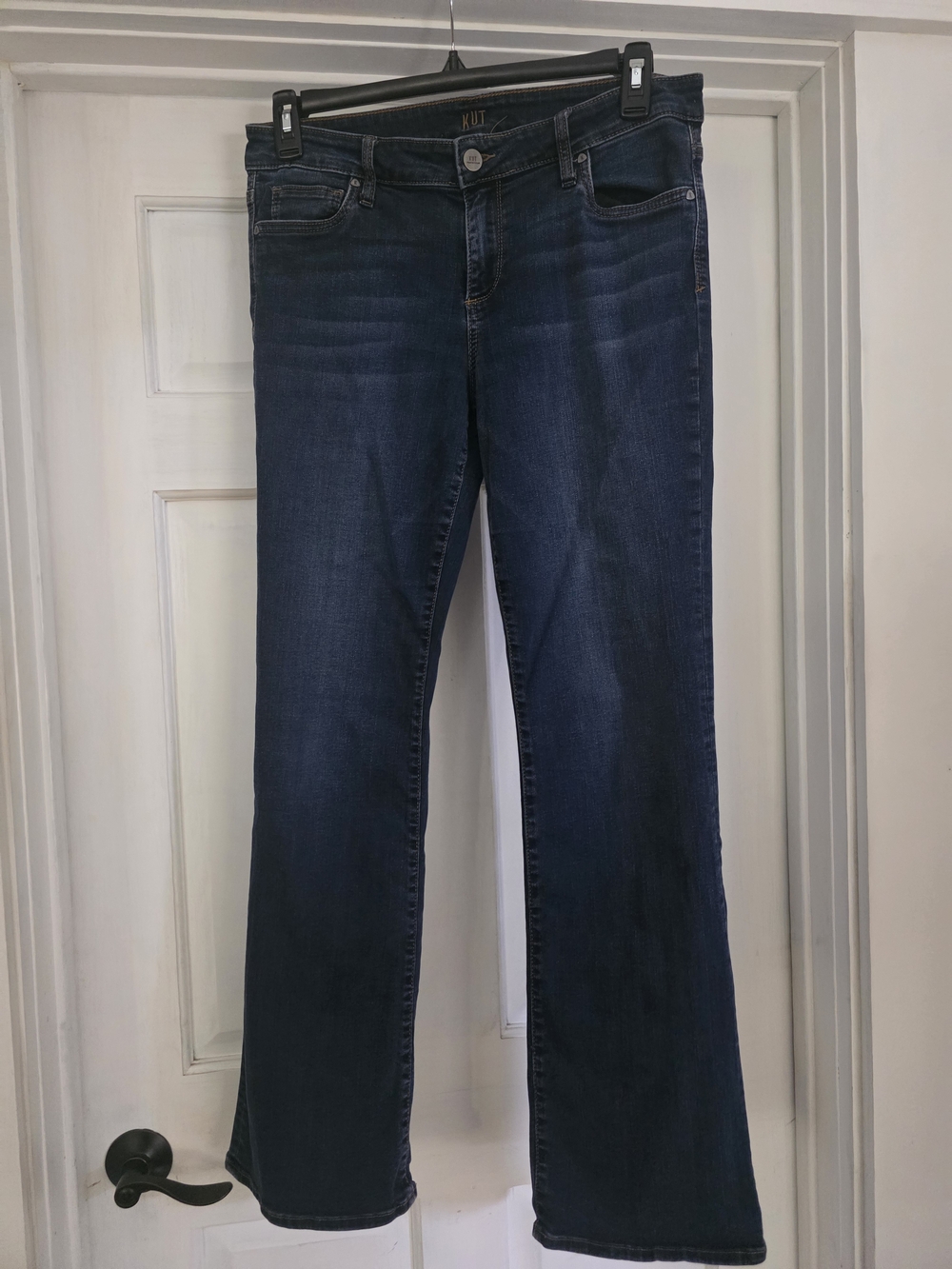 Kut from the Kloth Dark Blue Wide Leg Jeans